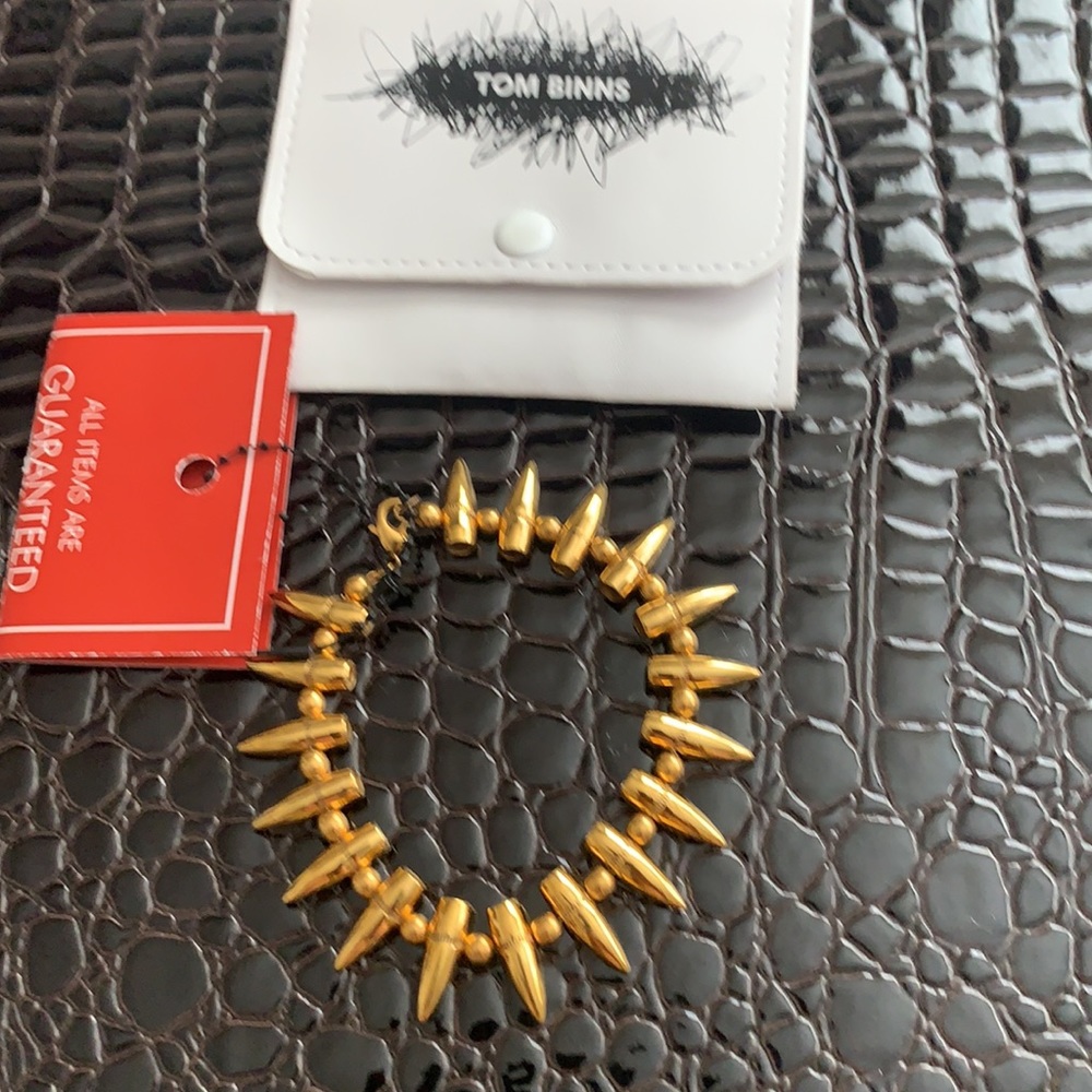 Tom Binns Gold Bullet Bracelet ☠️ For Collectors